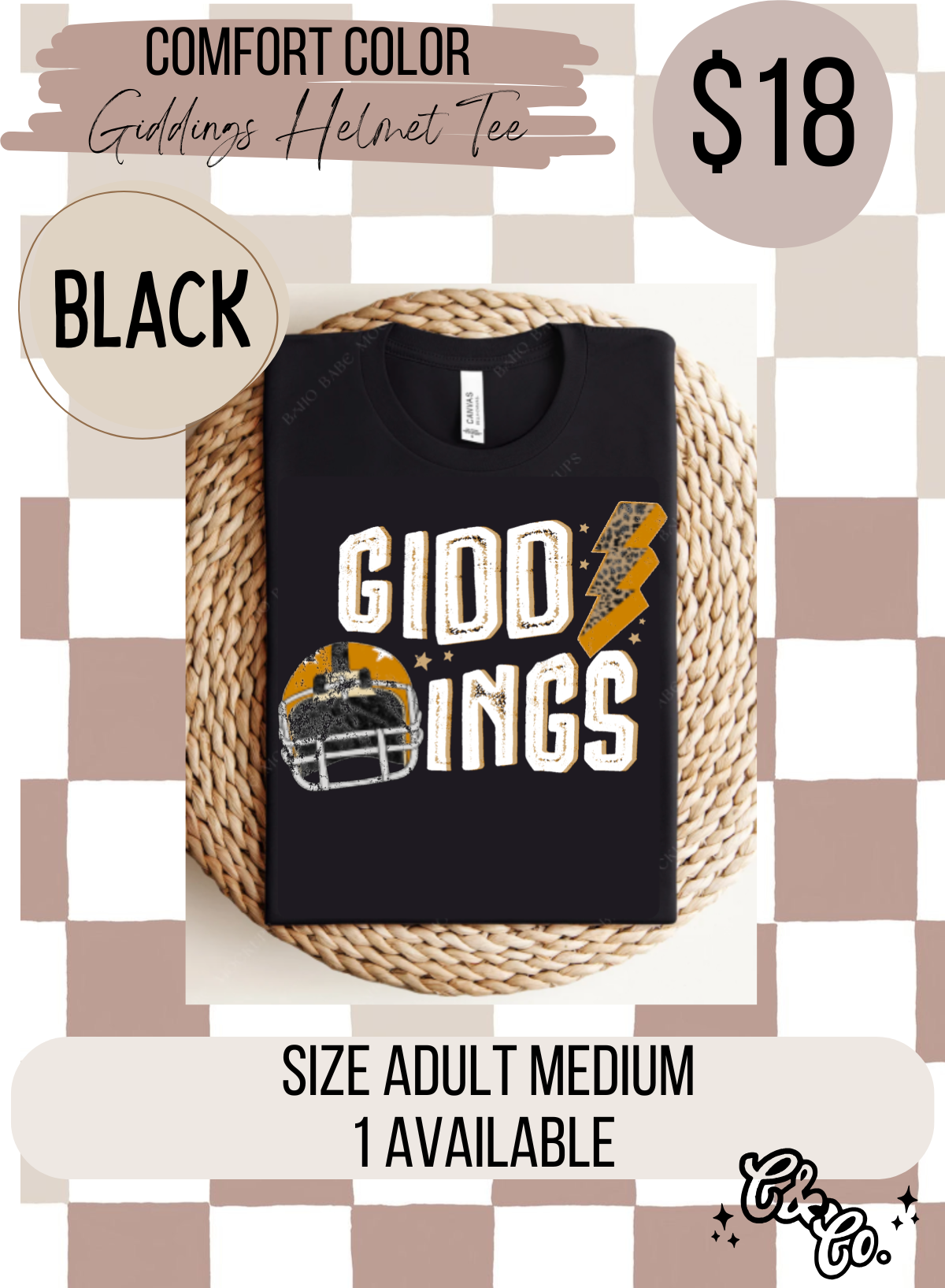 Giddings Helmet Tee