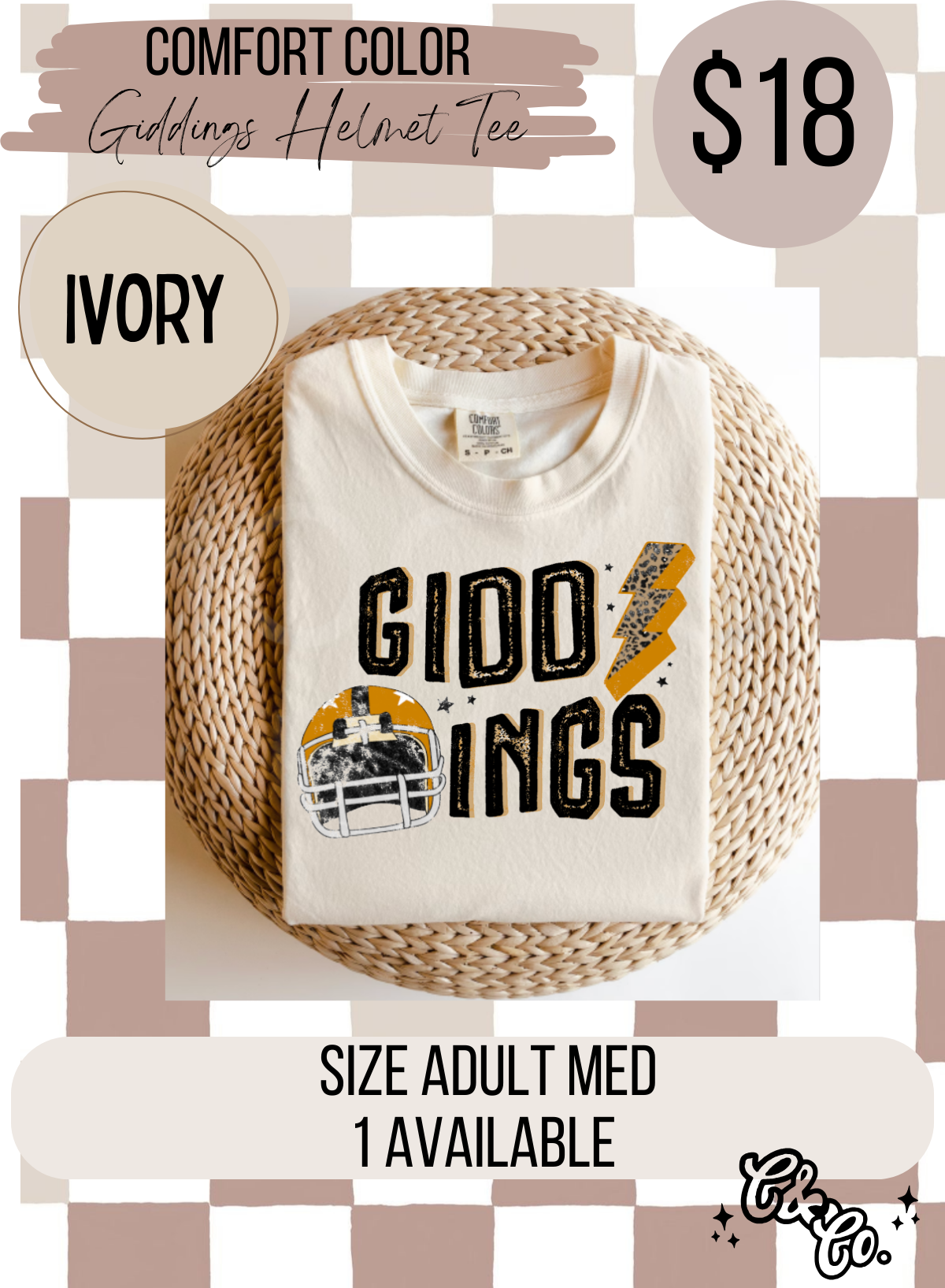 Giddings Helmet Tee