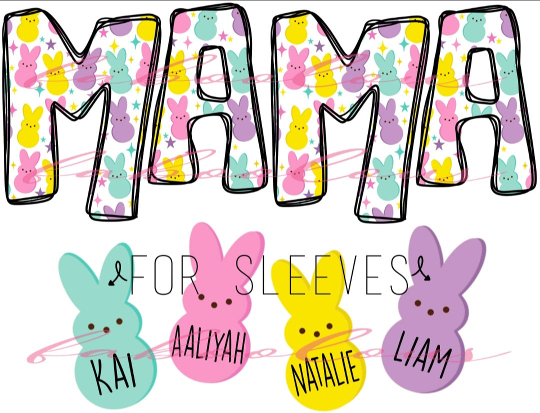 Mama Chasing Peeps