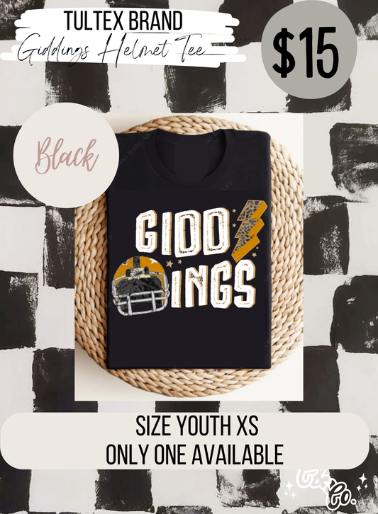 Giddings Helmet Tee (YOUTH)