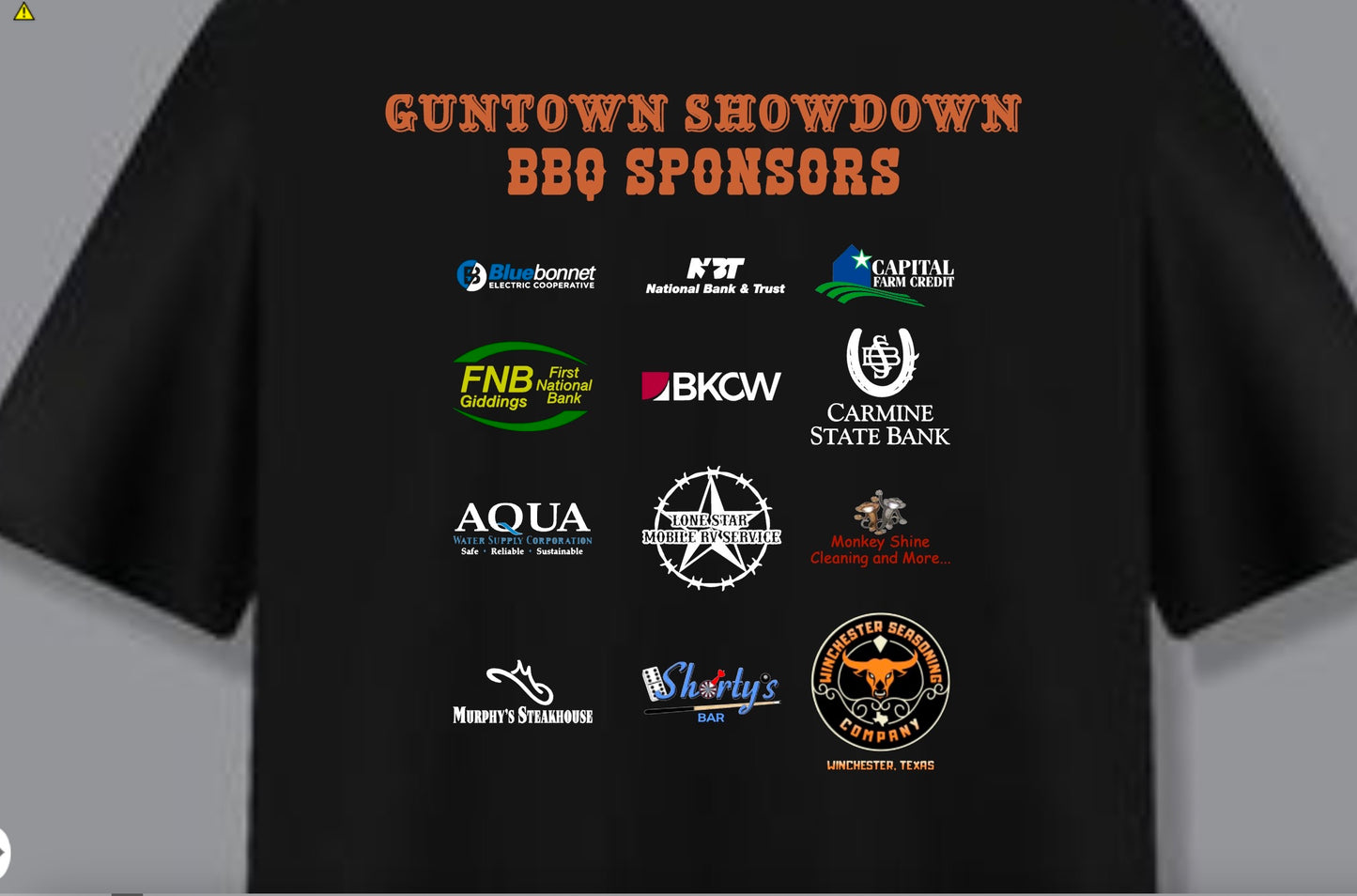 Guntown Showdown BBQ Tee