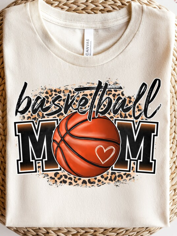 Basketball Mom Distressed