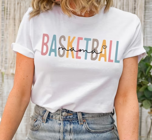 Basketball Mama Rainbow