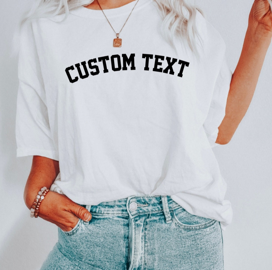 Personalized T-shirt